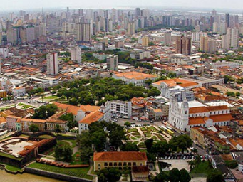 Panorâmica da capital paraense, Belém